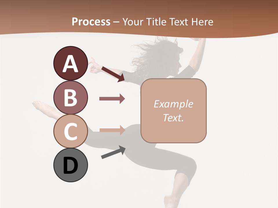 Elegance Ballerina Dancer PowerPoint Template