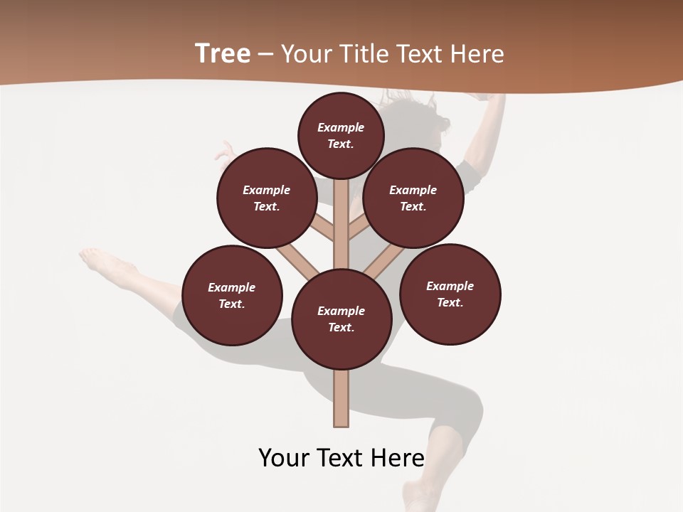 Elegance Ballerina Dancer PowerPoint Template