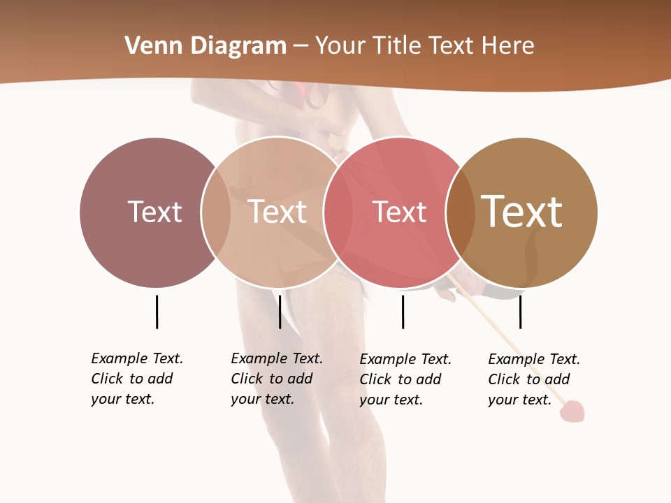 Heart Arrow Sign PowerPoint Template