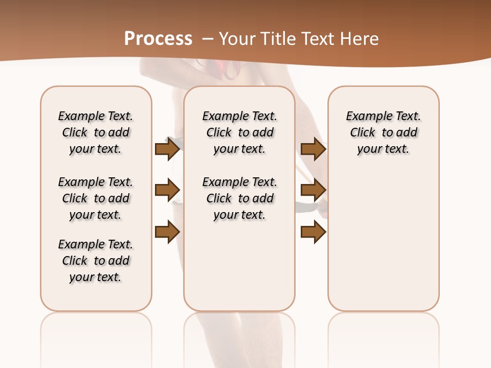Heart Arrow Sign PowerPoint Template