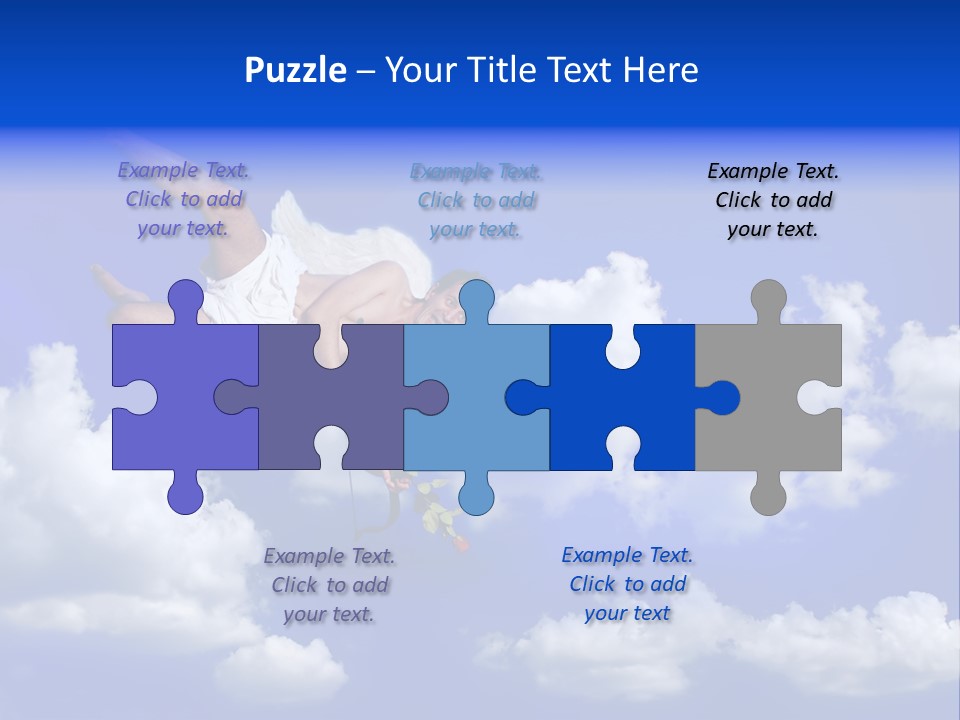 Romantic Religion Heart PowerPoint Template