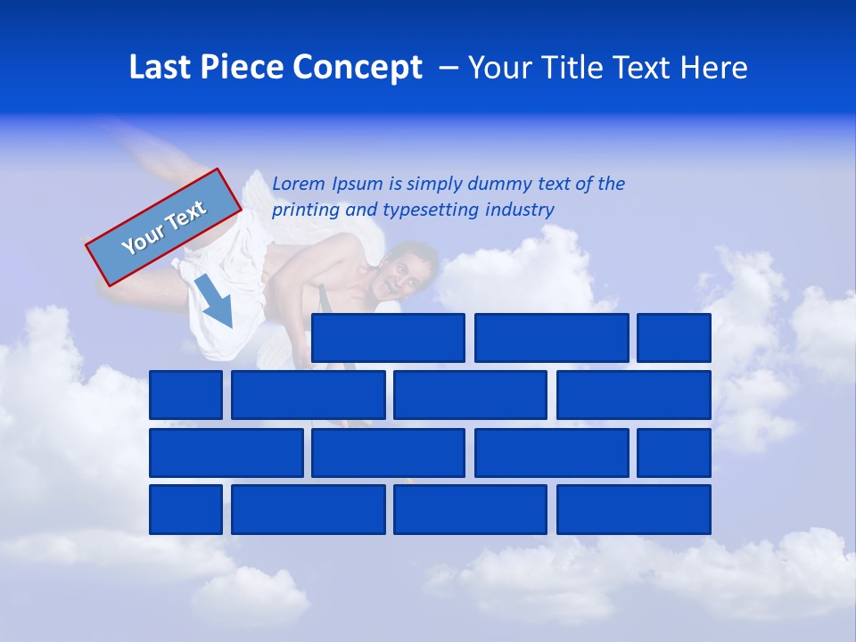 Romantic Religion Heart PowerPoint Template