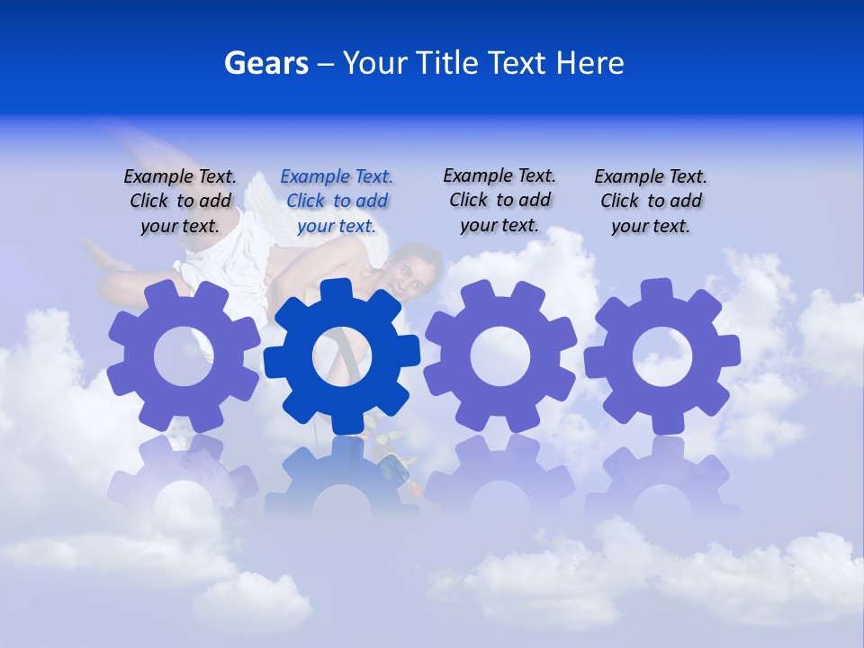 Romantic Religion Heart PowerPoint Template