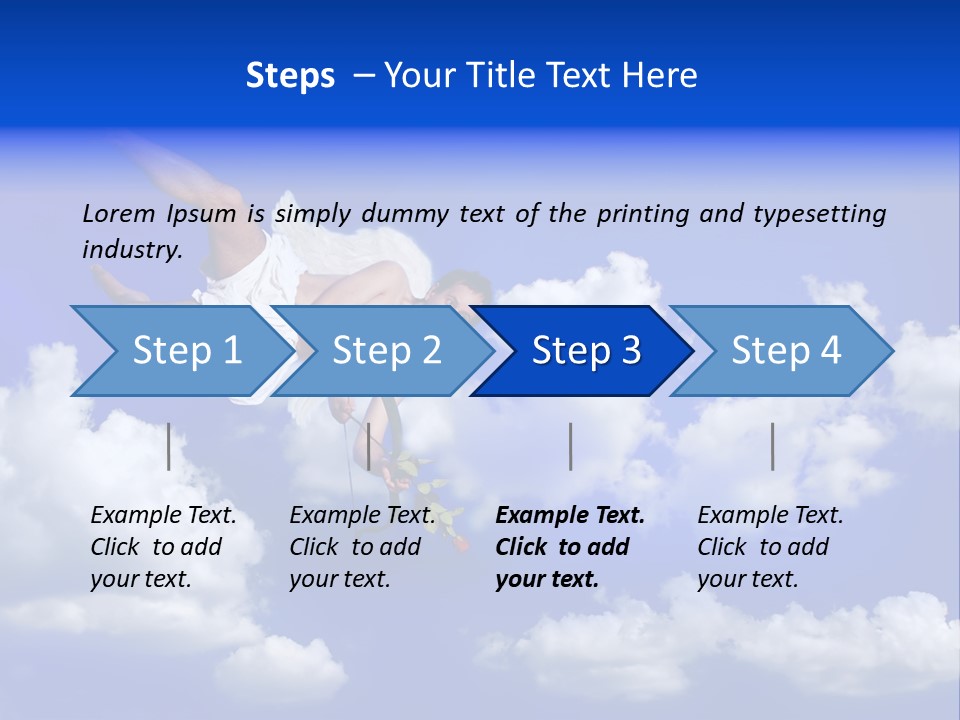 Romantic Religion Heart PowerPoint Template