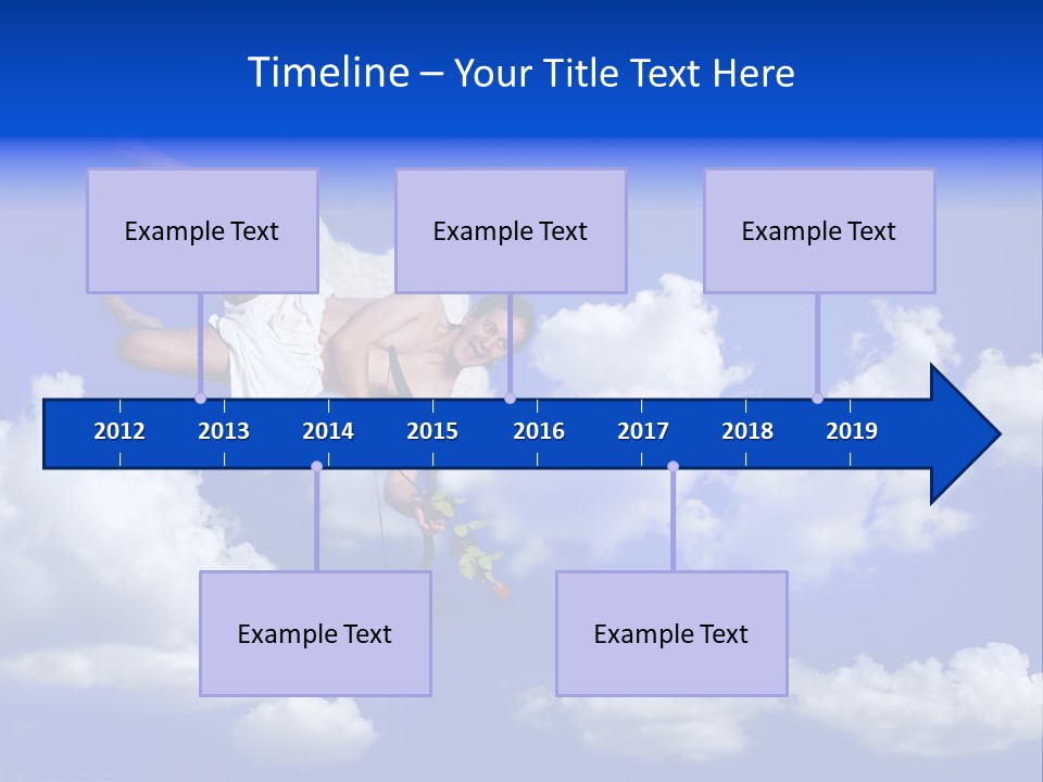 Romantic Religion Heart PowerPoint Template