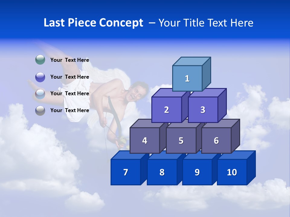 Romantic Religion Heart PowerPoint Template