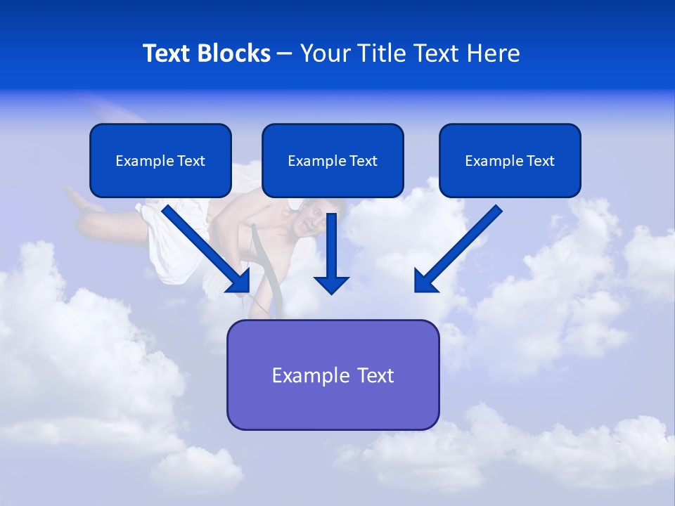 Romantic Religion Heart PowerPoint Template