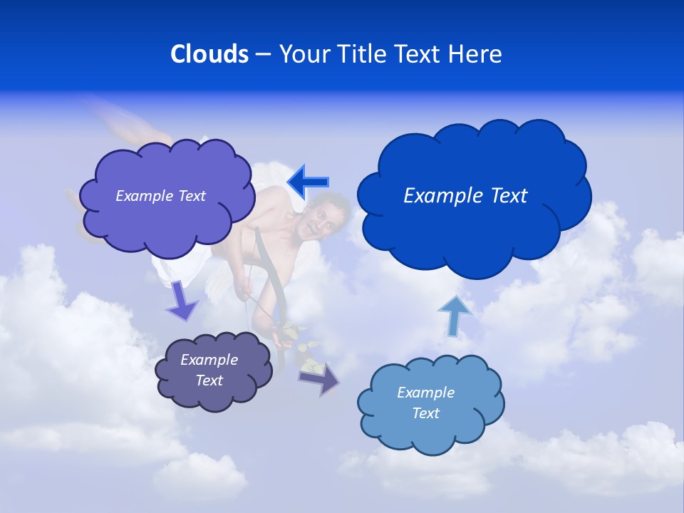 Romantic Religion Heart PowerPoint Template