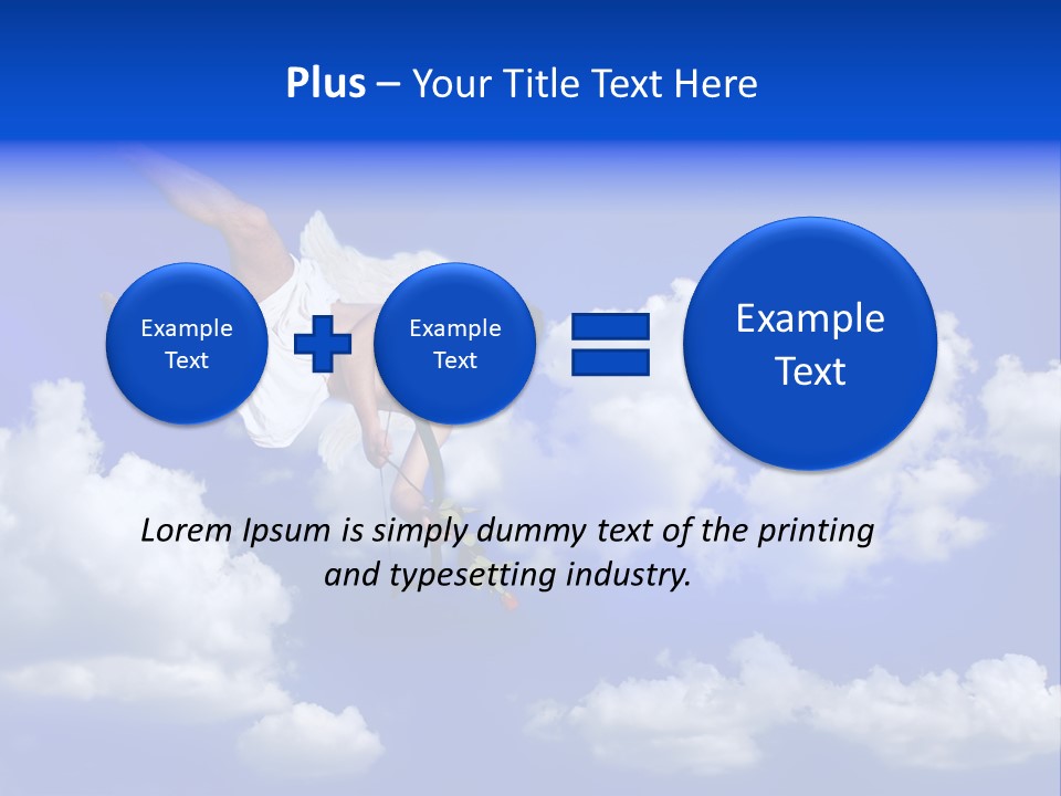 Romantic Religion Heart PowerPoint Template