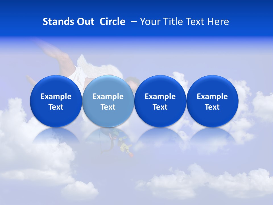 Romantic Religion Heart PowerPoint Template