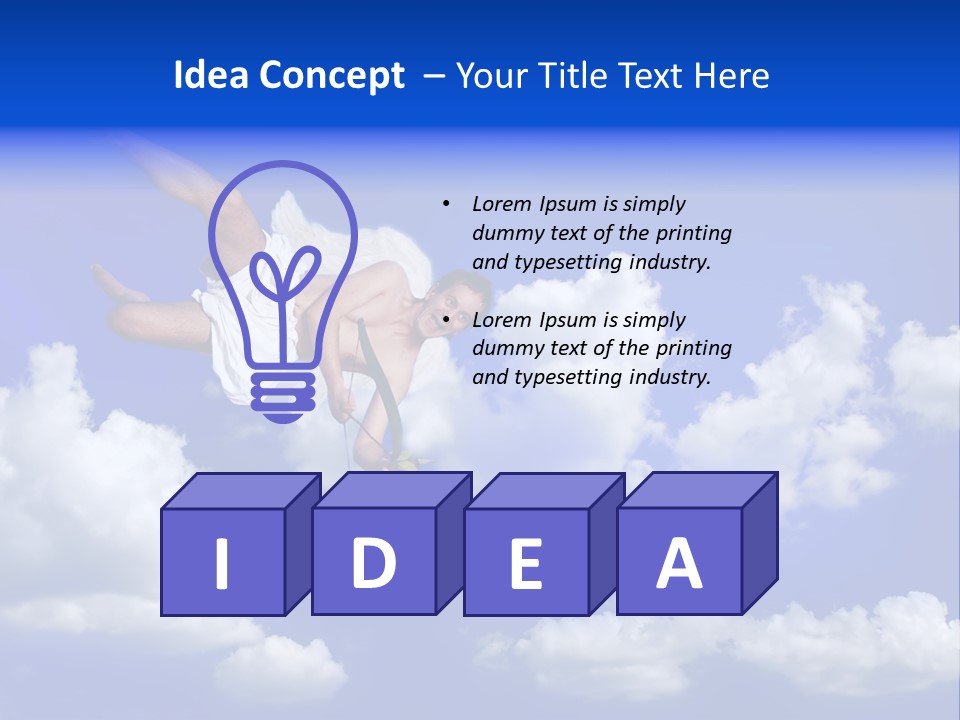 Romantic Religion Heart PowerPoint Template