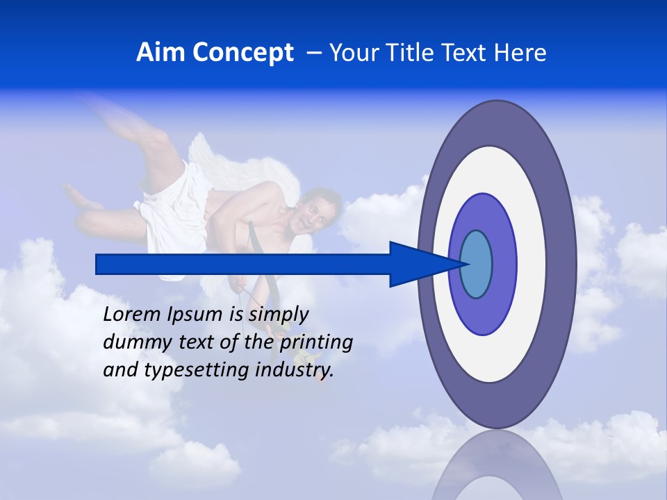 Romantic Religion Heart PowerPoint Template