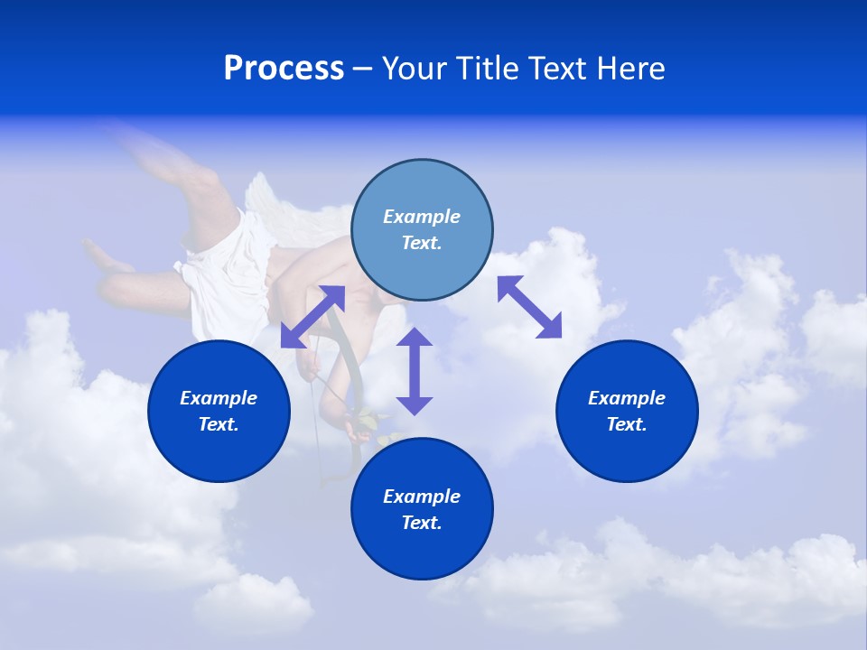 Romantic Religion Heart PowerPoint Template