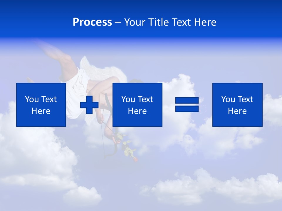 Romantic Religion Heart PowerPoint Template