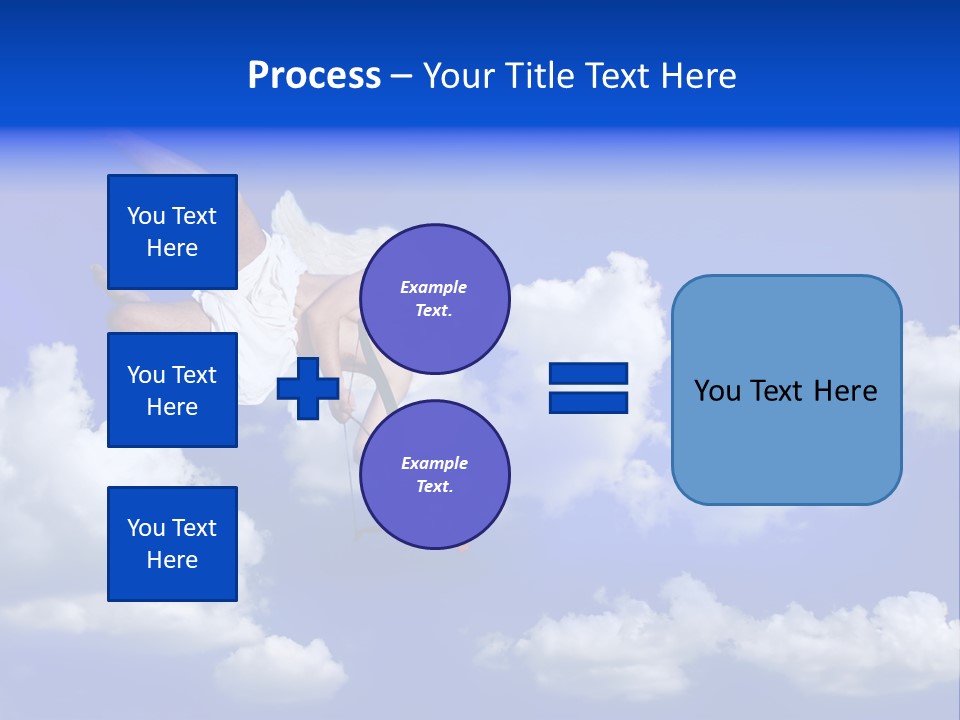 Romantic Religion Heart PowerPoint Template