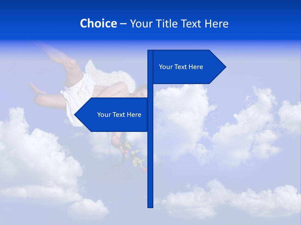 Romantic Religion Heart PowerPoint Template