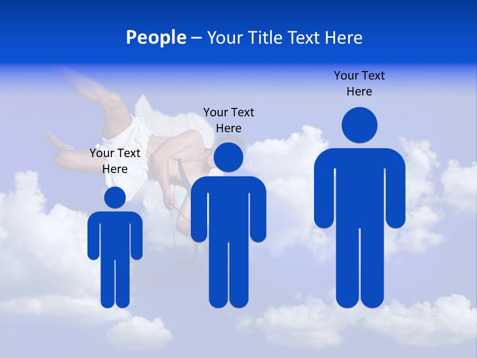 Romantic Religion Heart PowerPoint Template