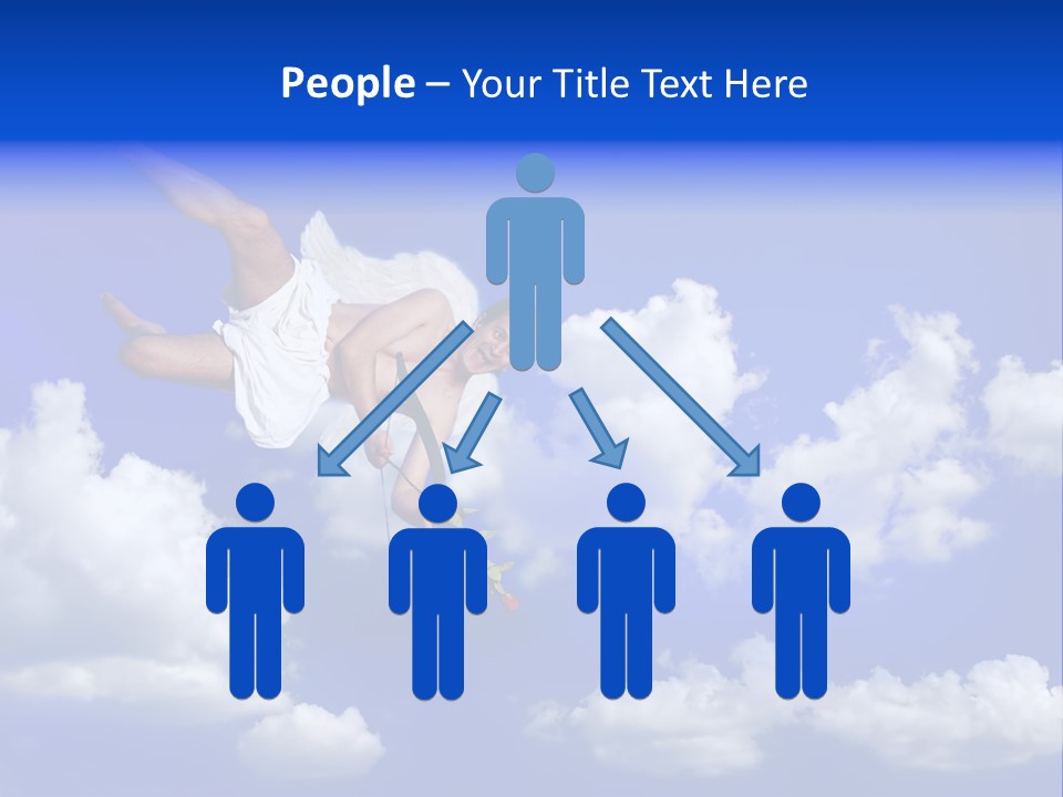 Romantic Religion Heart PowerPoint Template