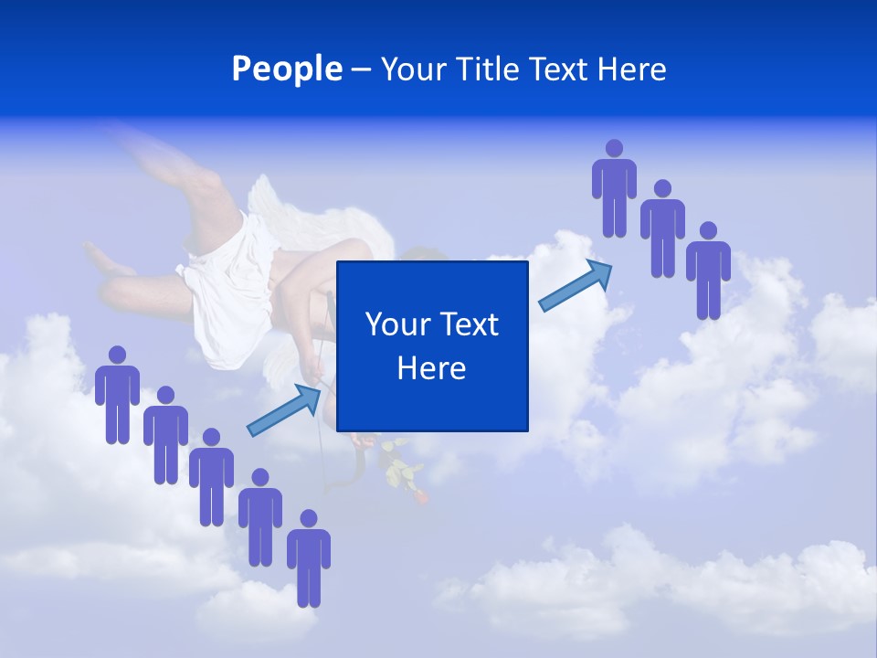 Romantic Religion Heart PowerPoint Template