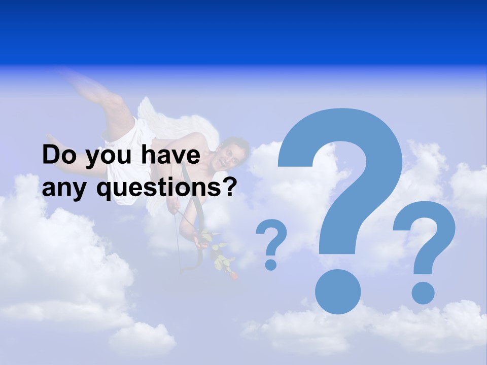 Romantic Religion Heart PowerPoint Template