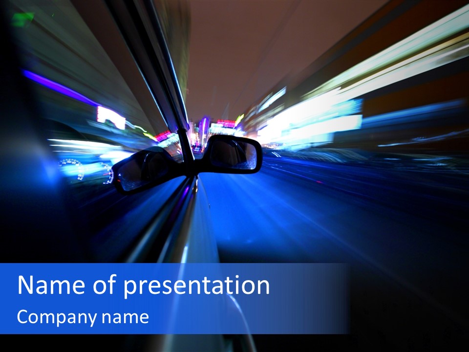 Motion Life Accelerated PowerPoint Template