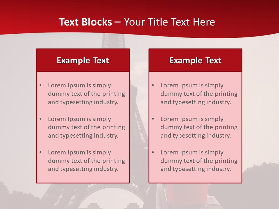 Rich Landmark Market PowerPoint Template