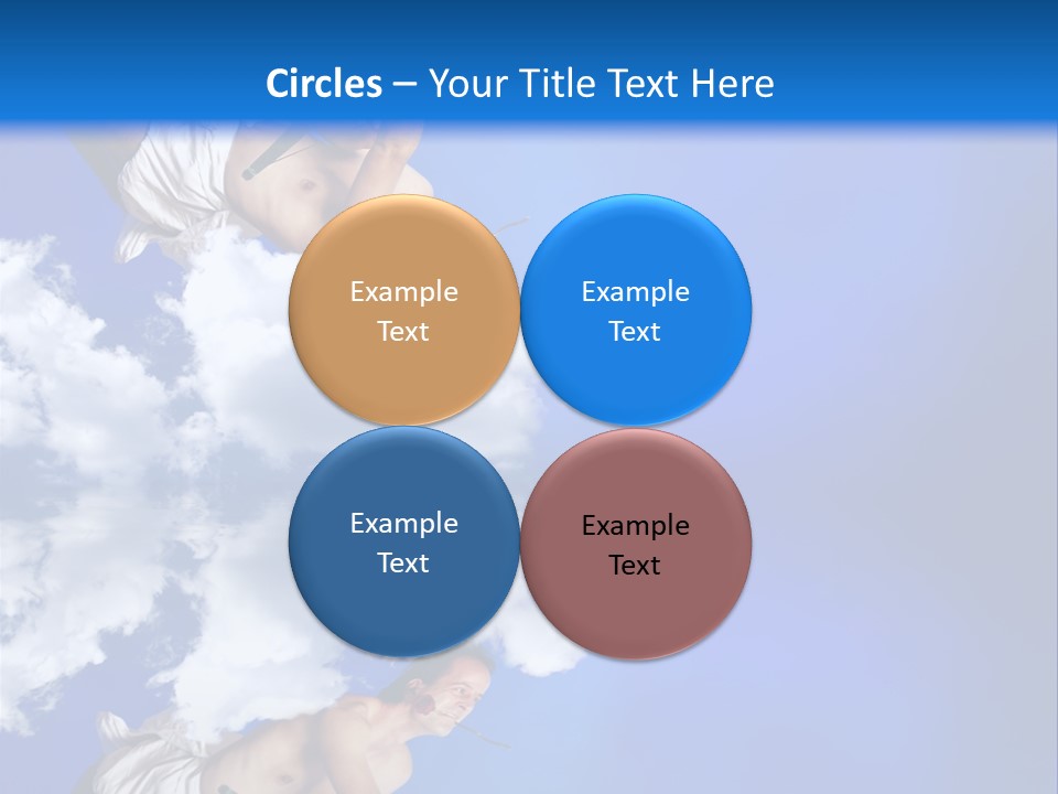 Rose Romantic Heart PowerPoint Template