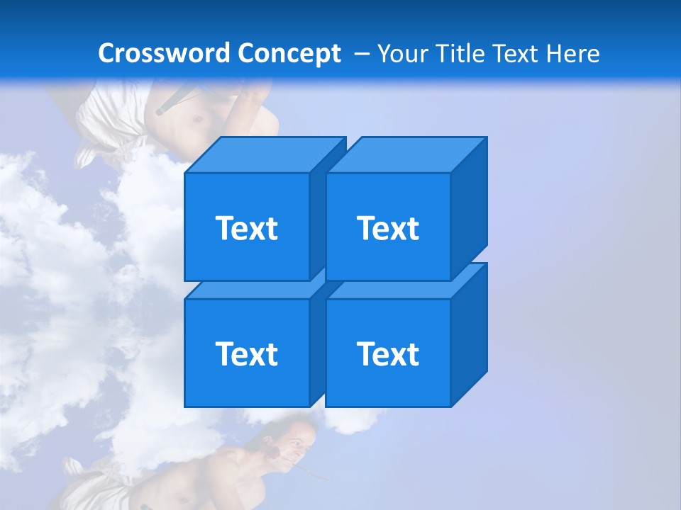 Rose Romantic Heart PowerPoint Template