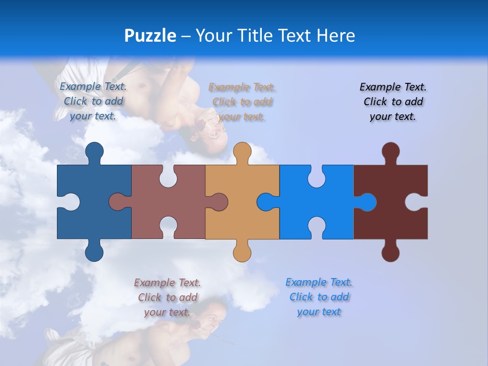 Rose Romantic Heart PowerPoint Template