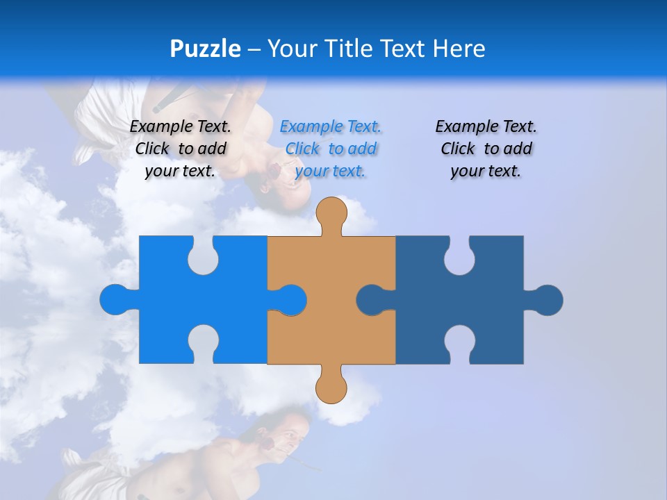 Rose Romantic Heart PowerPoint Template