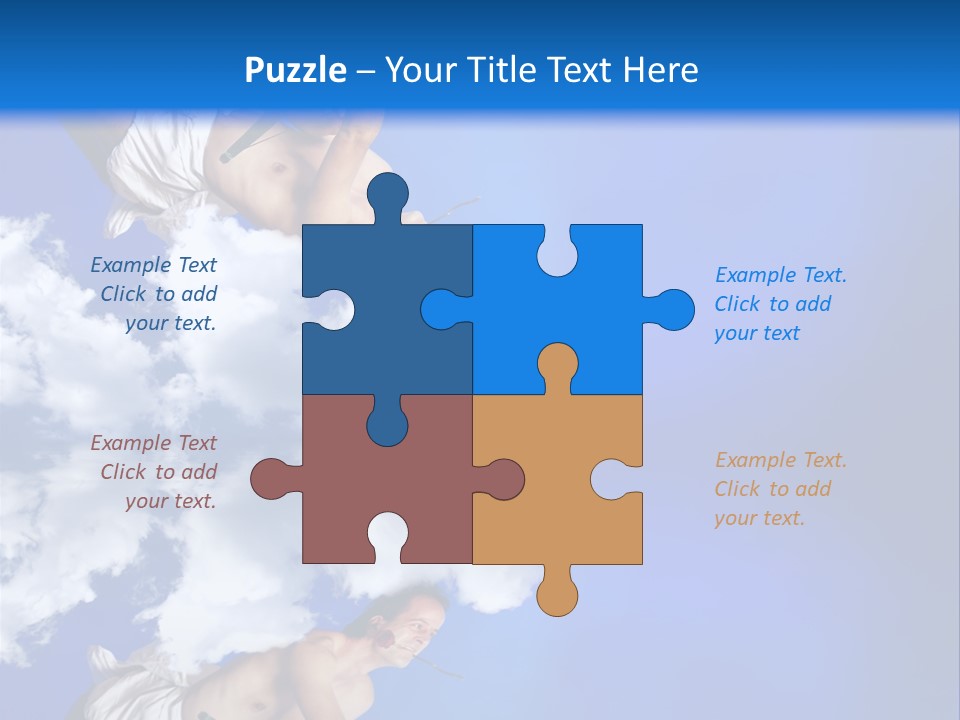 Rose Romantic Heart PowerPoint Template