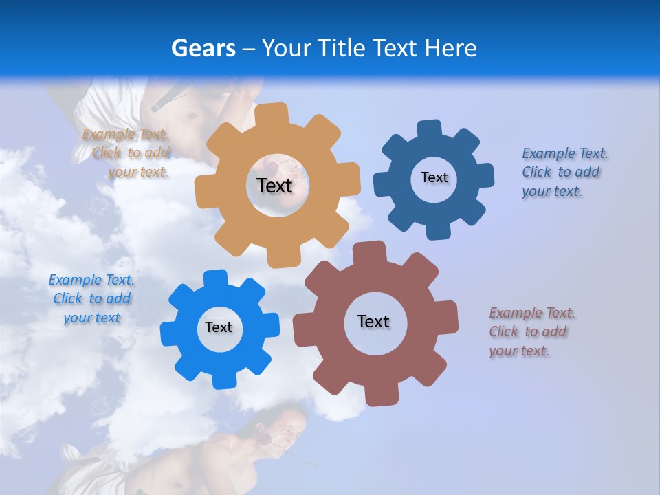 Rose Romantic Heart PowerPoint Template