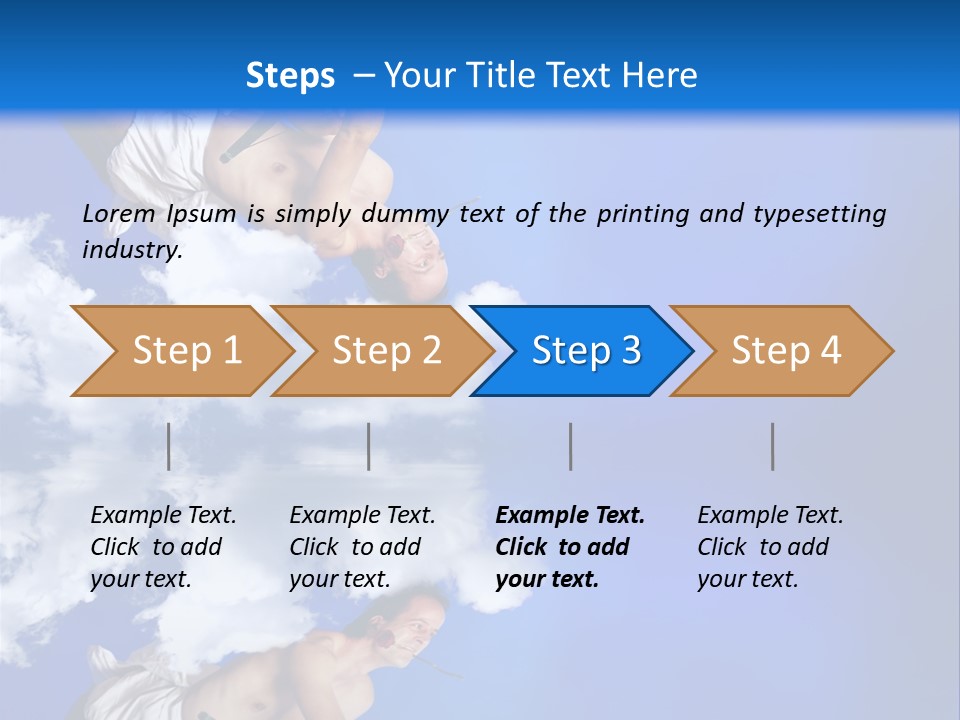 Rose Romantic Heart PowerPoint Template