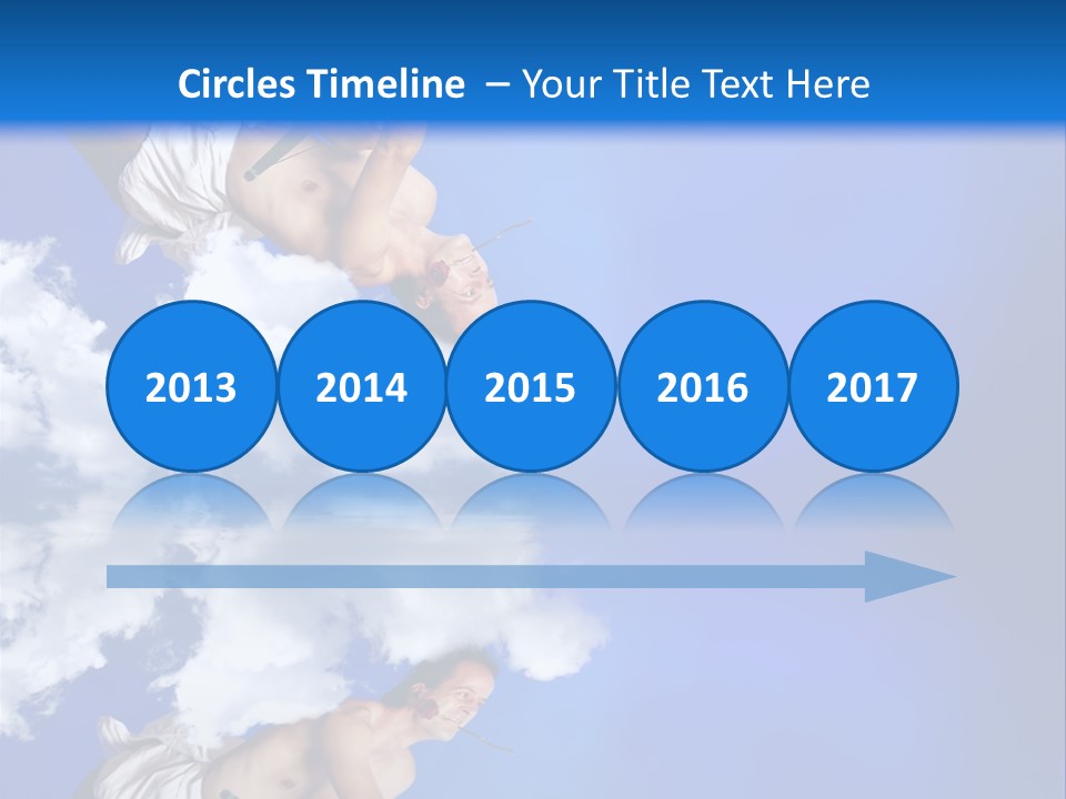 Rose Romantic Heart PowerPoint Template