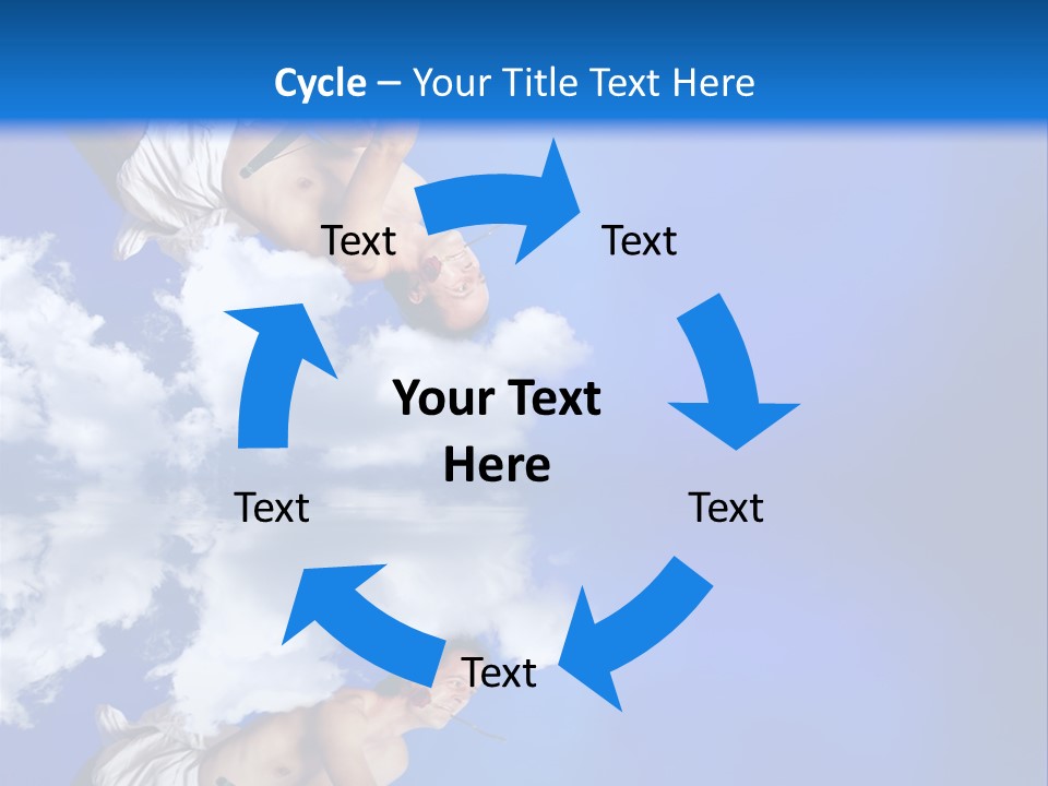 Rose Romantic Heart PowerPoint Template