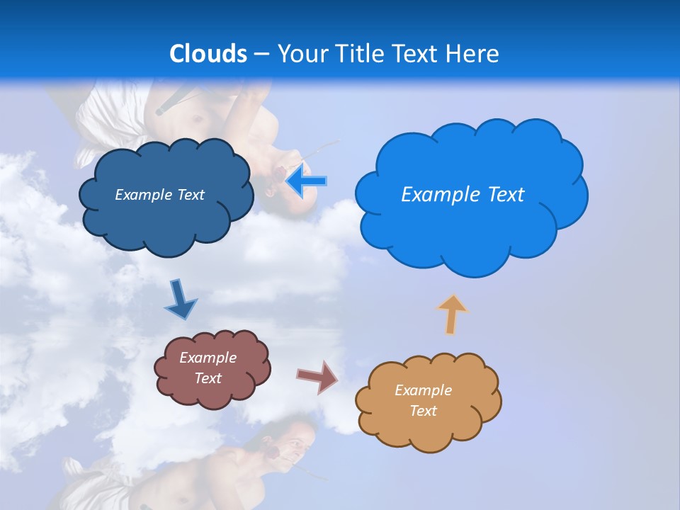 Rose Romantic Heart PowerPoint Template