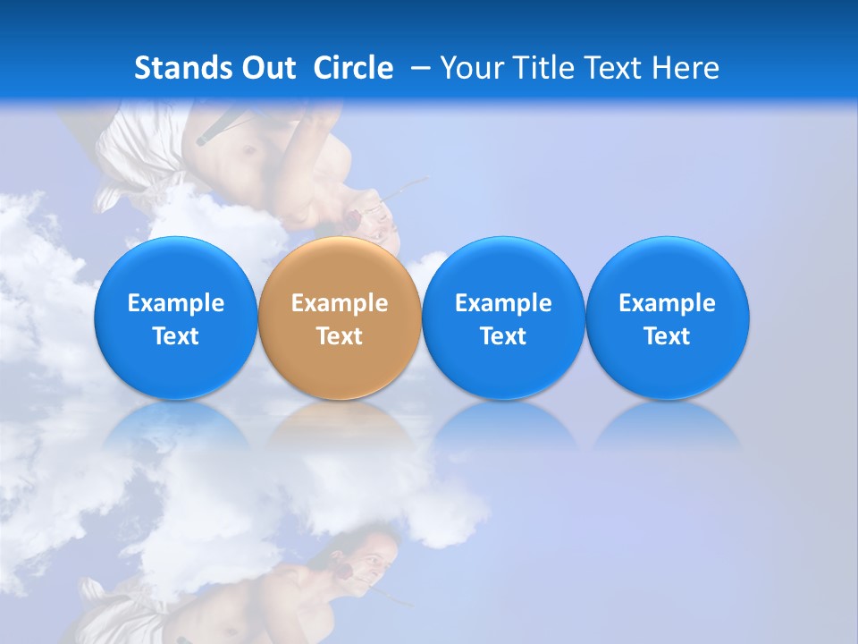 Rose Romantic Heart PowerPoint Template