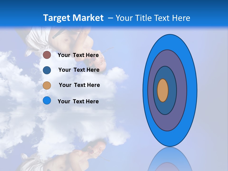 Rose Romantic Heart PowerPoint Template