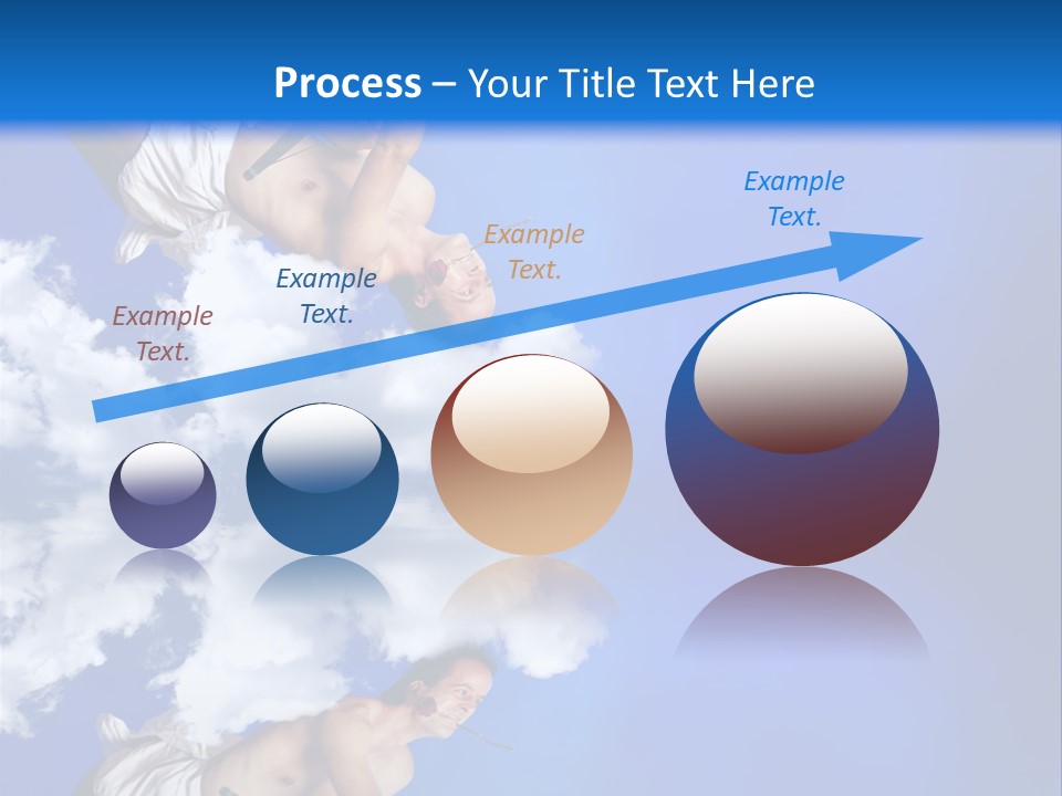 Rose Romantic Heart PowerPoint Template