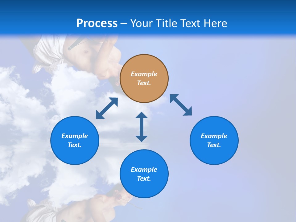 Rose Romantic Heart PowerPoint Template