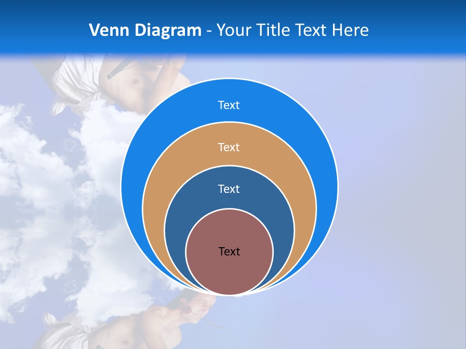 Rose Romantic Heart PowerPoint Template