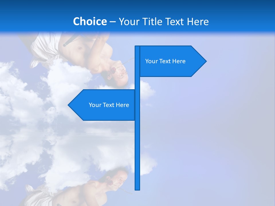 Rose Romantic Heart PowerPoint Template