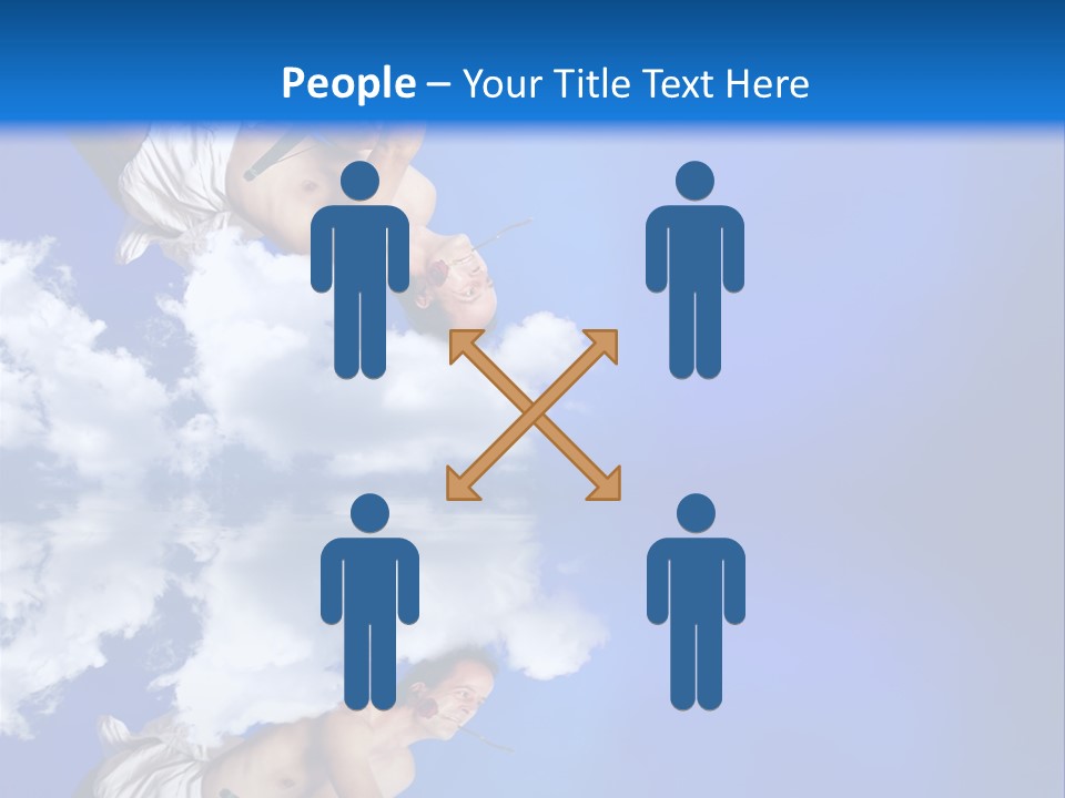 Rose Romantic Heart PowerPoint Template