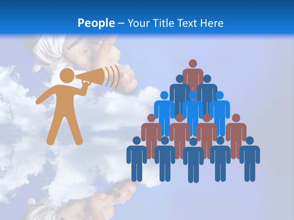 Rose Romantic Heart PowerPoint Template