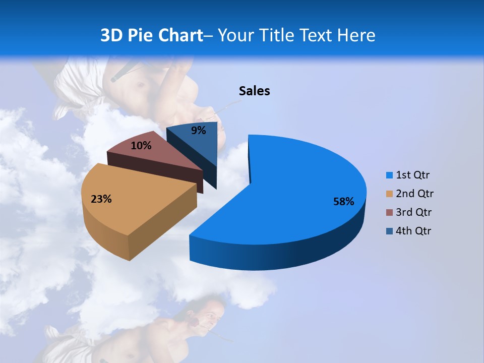 Rose Romantic Heart PowerPoint Template