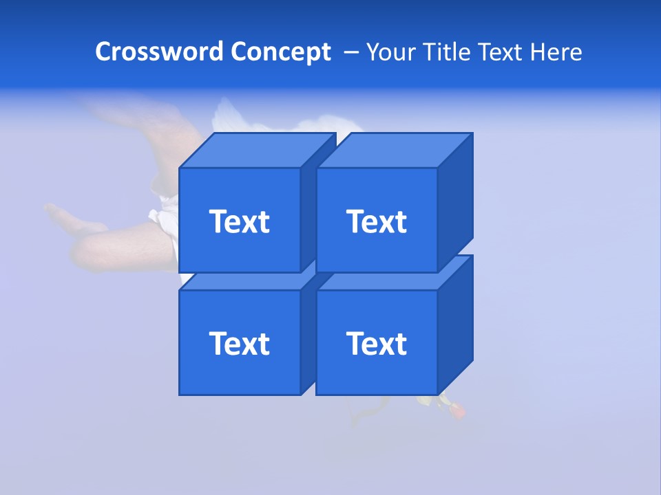 Cartoon Heaven Romance PowerPoint Template