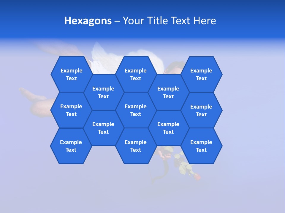 Cartoon Heaven Romance PowerPoint Template