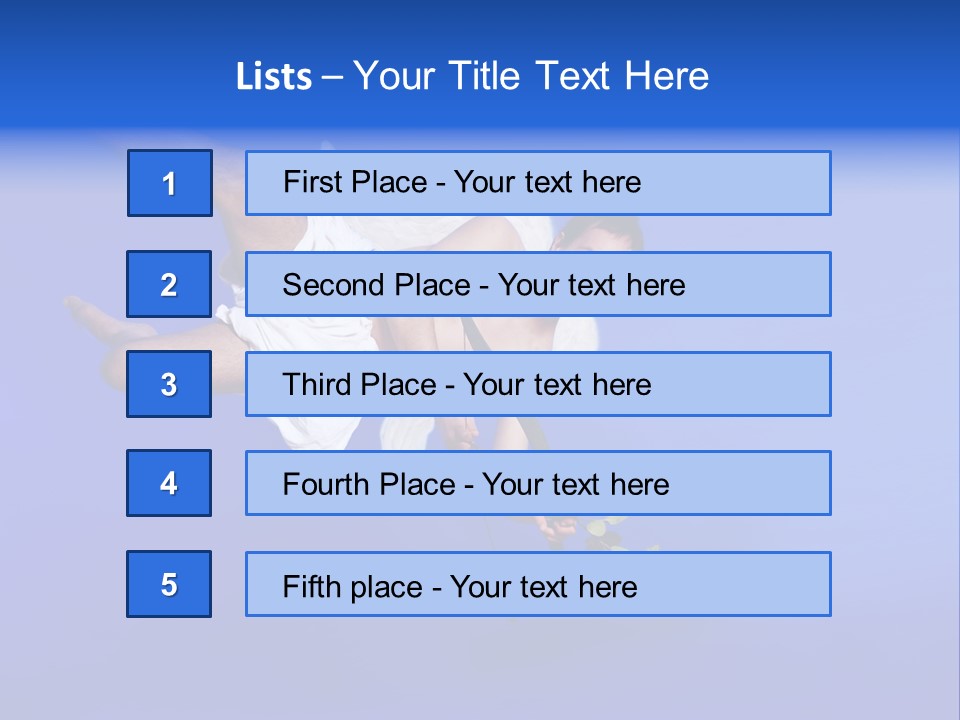 Cartoon Heaven Romance PowerPoint Template