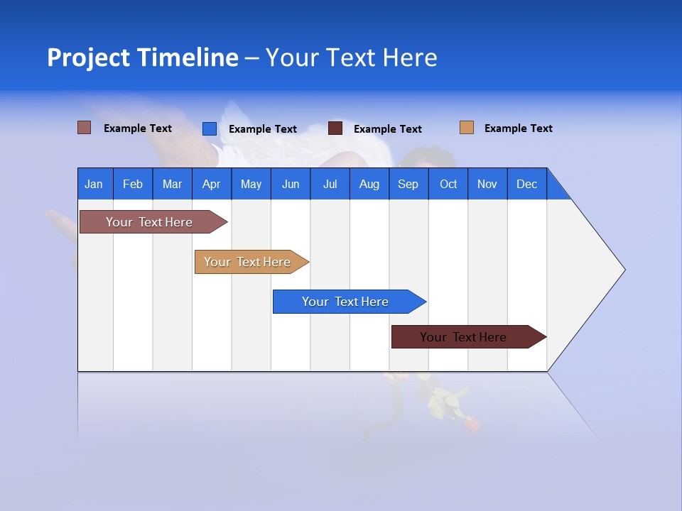 Cartoon Heaven Romance PowerPoint Template