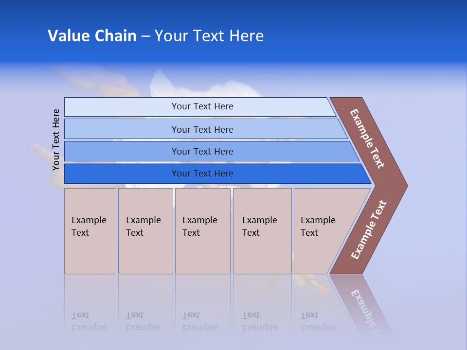 Cartoon Heaven Romance PowerPoint Template